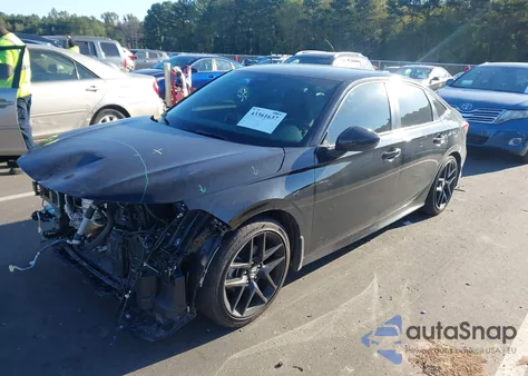 2025 Honda Civic Sport from USA, damaged, VIN 2HGFE2F53SH503063